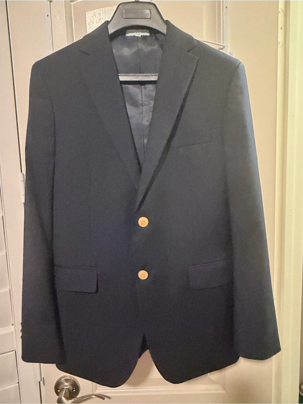 Class Club Navy Suit with Gold Buttons